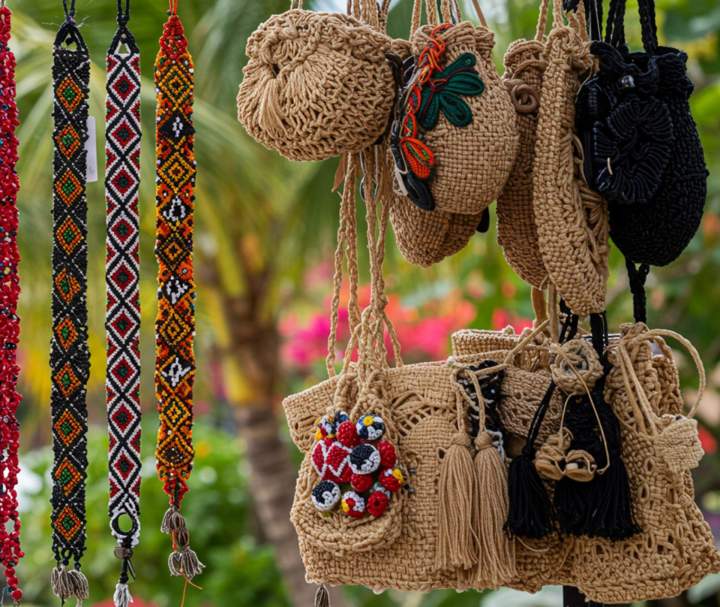 Vente de souvenirs authentiques de Martinique